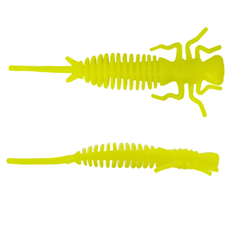 Senshu Nymph Crawler 5cm - Yellow Fluo - 0.89g - 8 Stück