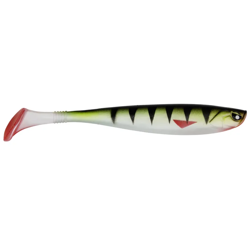 Senshu OG Shad 12,5cm - Lime Perch - 10g - 1 Stück