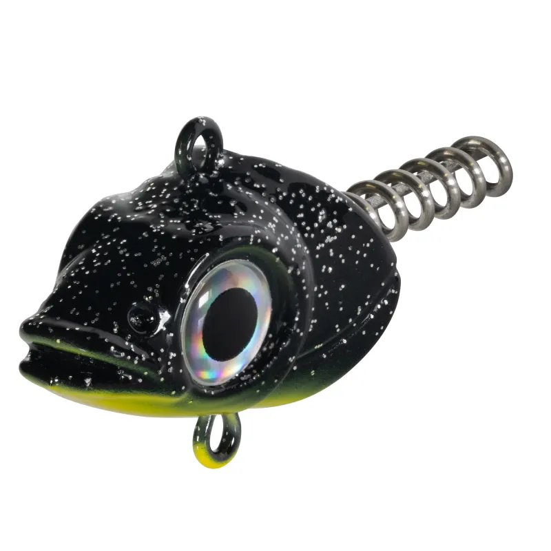 Senshu Pelaga Shad + Head Set 24cm - Green Pumpkin/Chartreuse