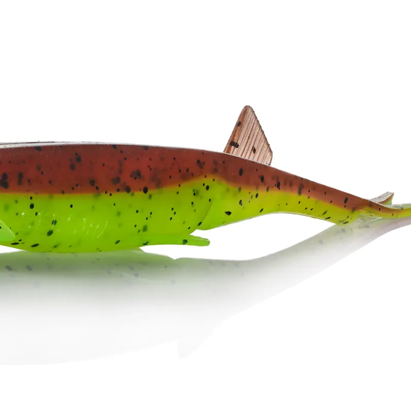 Senshu Pelaga Shad 16cm - Green Pumpkin/Chartreuse - 13g - 2 Stück