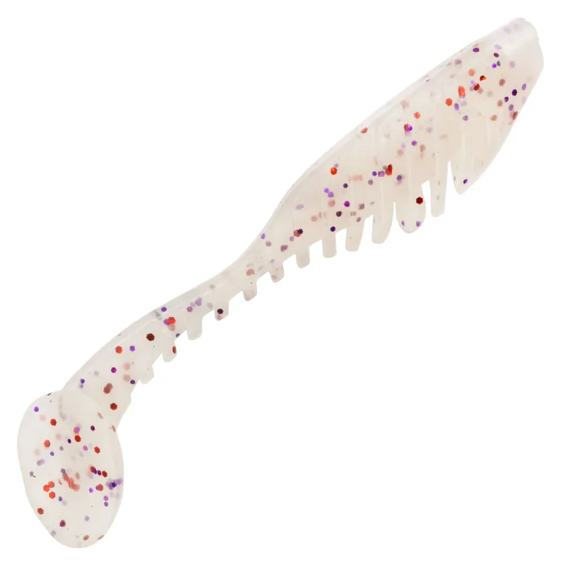Senshu Perch Rippler Senior 10cm - White Sparkle - 6 Stück