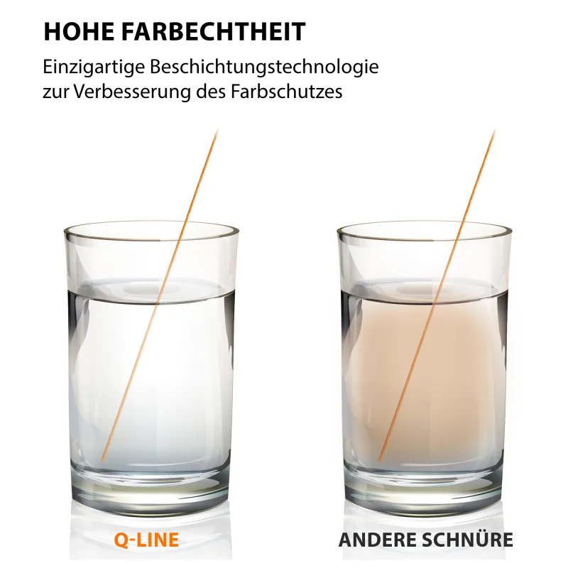Senshu Q-Line 0,10mm - orange - 10m von der Großspule
