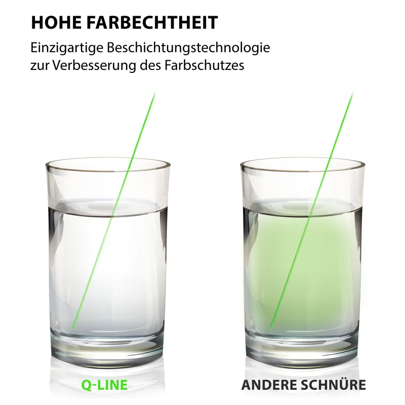 Senshu Q-Line 0,16mm - lime green - 10m von der Großspule