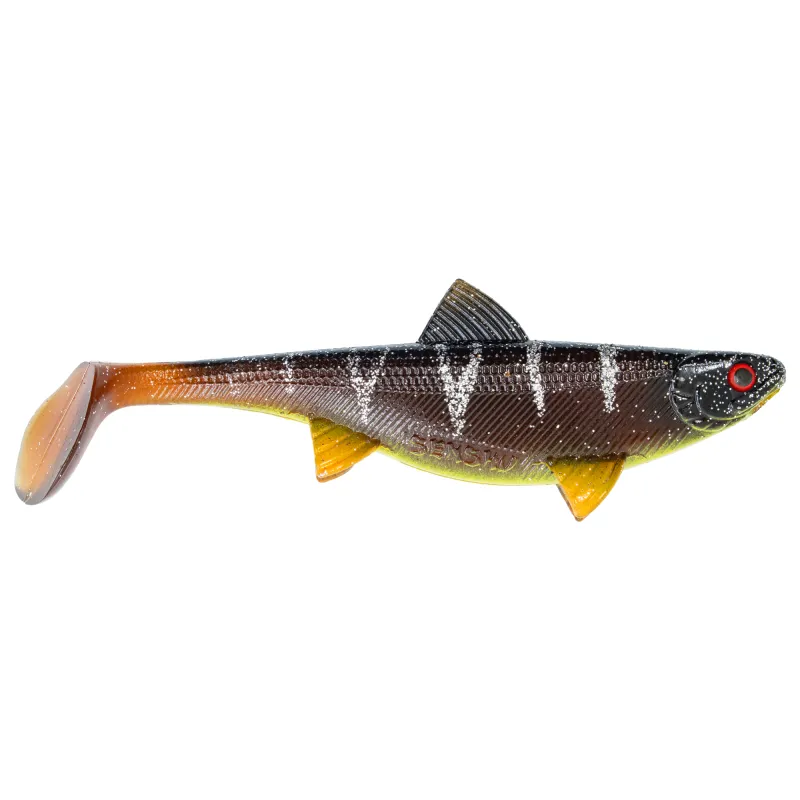 Senshu Real Fin Shad 12cm - Sunshine Brown - 13g - 3 Stück