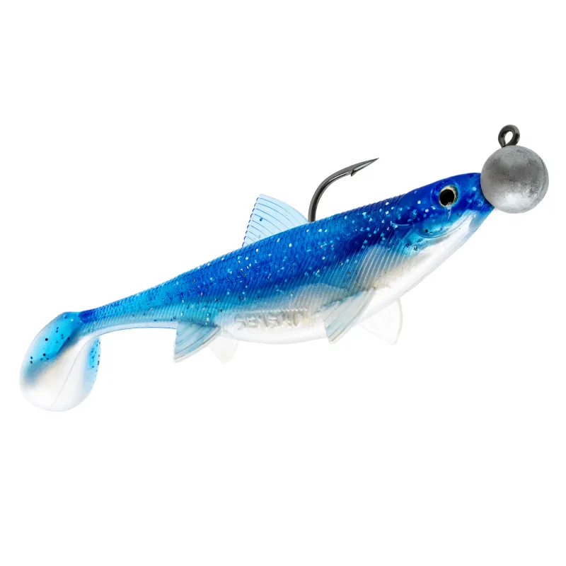 Senshu Real Fin Shad Ready2Catch 12cm - Flaky Blue - 25g - 3 Stück