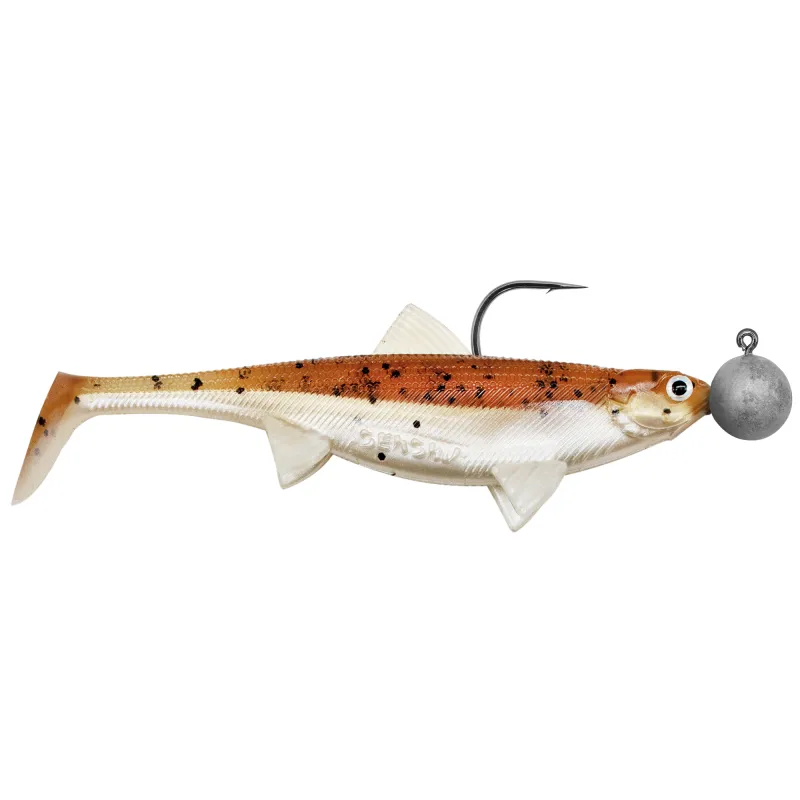 Senshu Real Fin Shad Ready2Catch 12cm - Magic Motoroil - 25g - 3 Stück