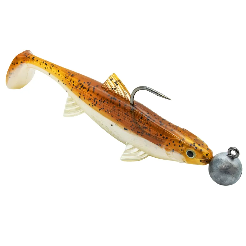 Senshu Real Fin Shad Ready2Catch 12cm - Magic Motoroil - 25g - 3 Stück