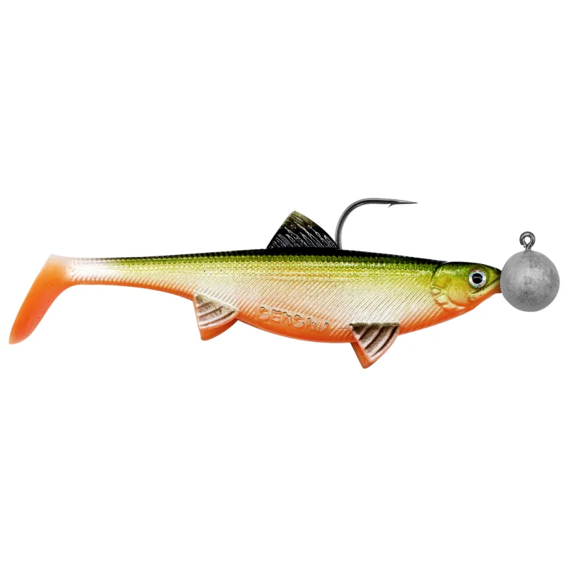Senshu Real Fin Shad Ready2Catch 12cm - Orange Belly - 25g - 3 Stück