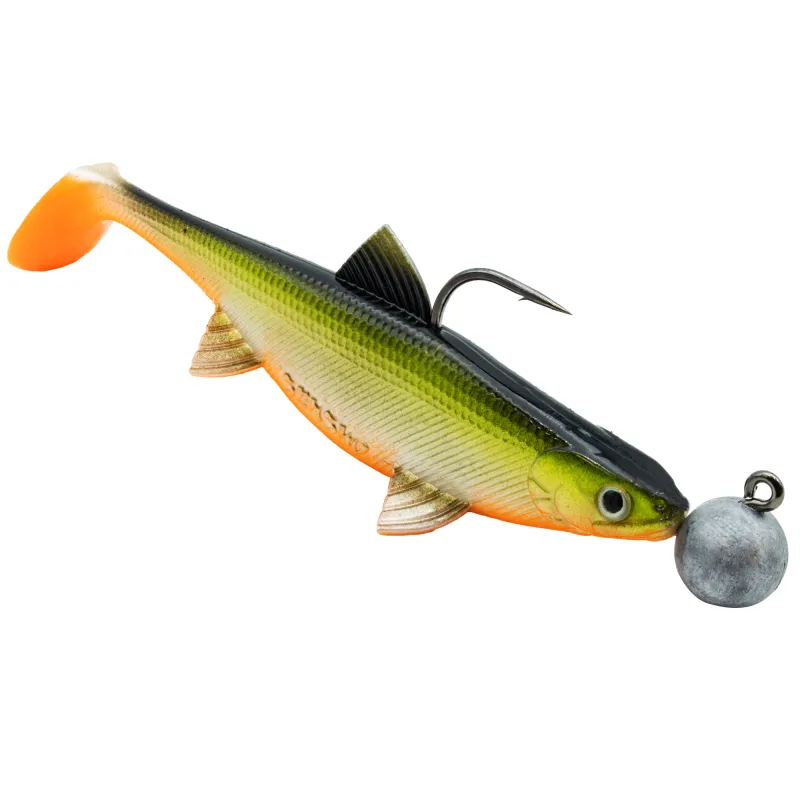 Senshu Real Fin Shad Ready2Catch 12cm - Orange Belly - 25g - 3 Stück