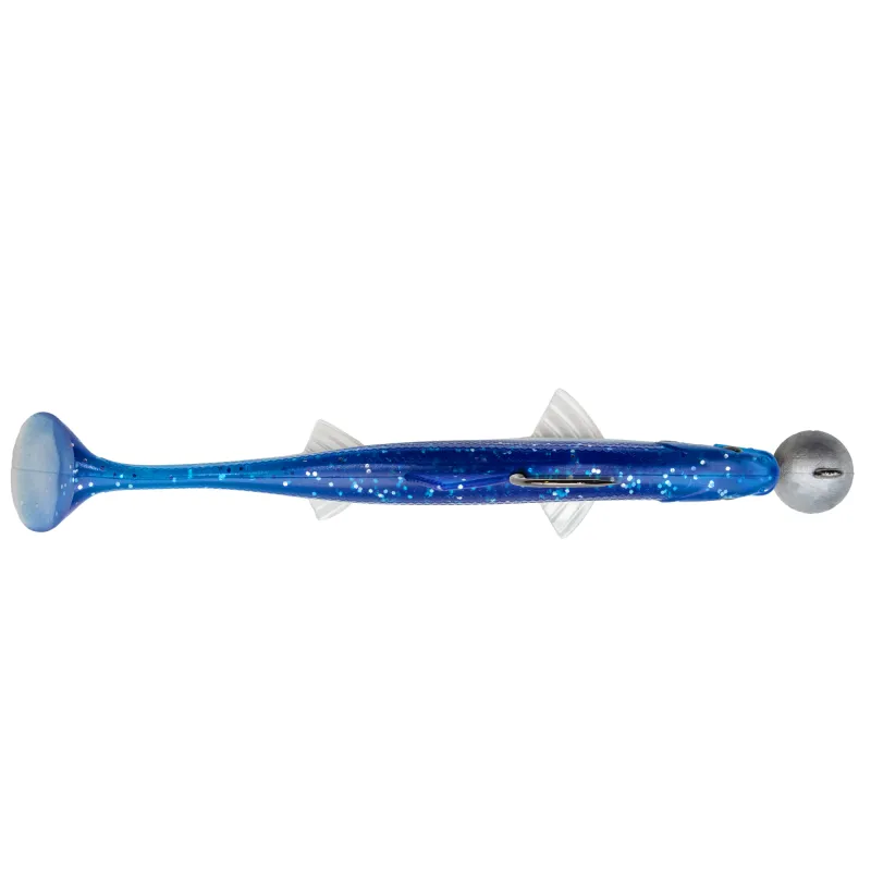 Senshu Real Fin Shad Ready2Catch 8cm - Flaky Blue - 11g - 4 Stück