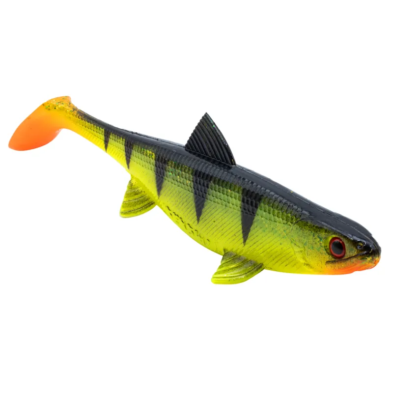 Senshu Real Fin Shad SinglePack 12cm - Shiny Tiger - 4g - 1 Stück