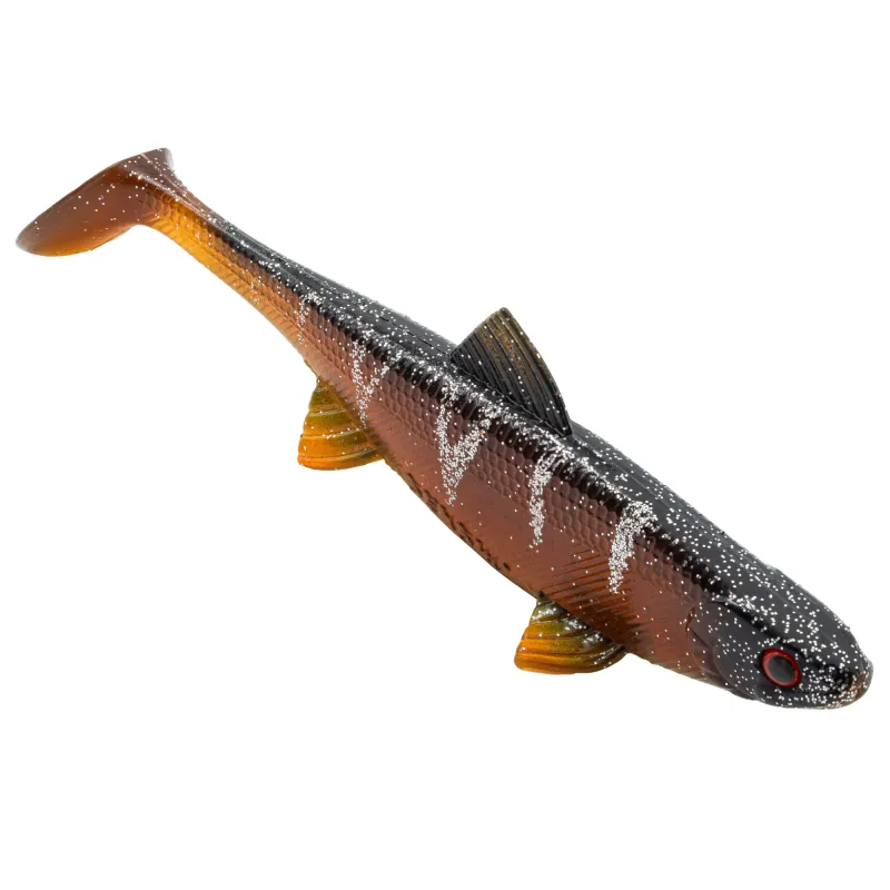 Senshu Real Fin Shad SinglePack 8cm - Sunshine Brown - 4g - 1 Stück
