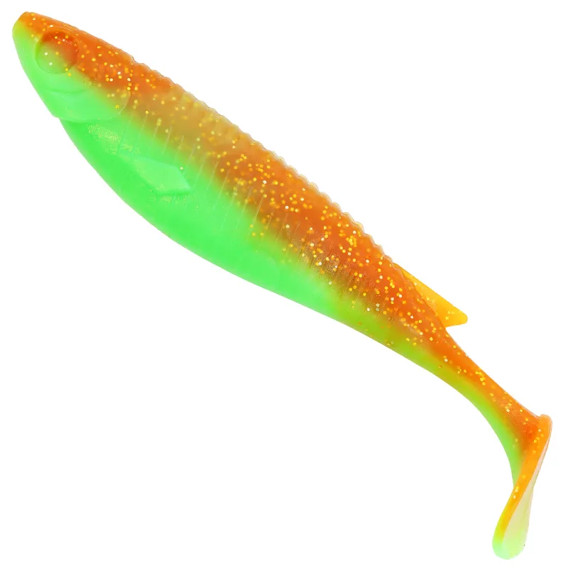 Senshu Real Roach Shad 4 Stück - 10cm - 9g - Green Tomato