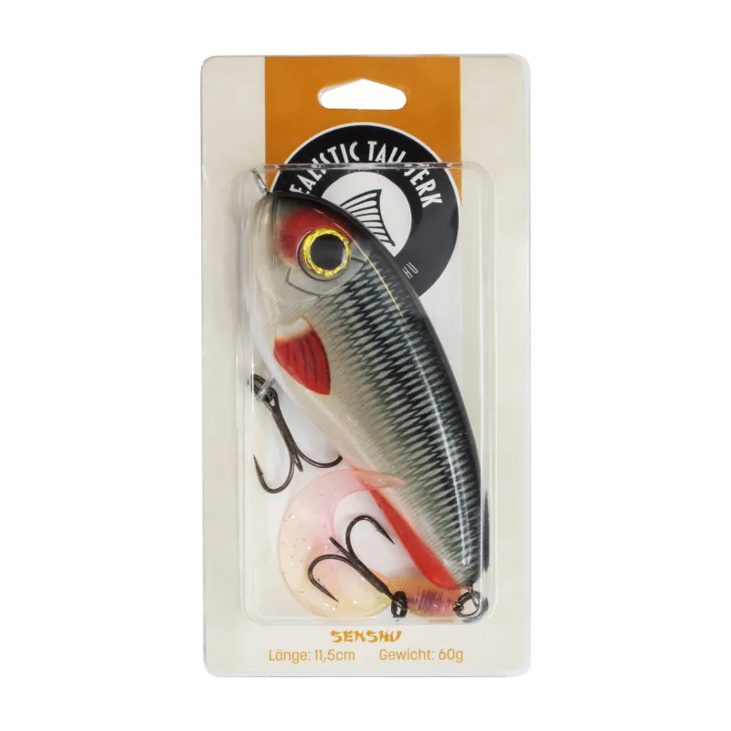 Senshu Realistic Tail Jerk 11.5cm - Real Minnow - 60g - 1 Stück
