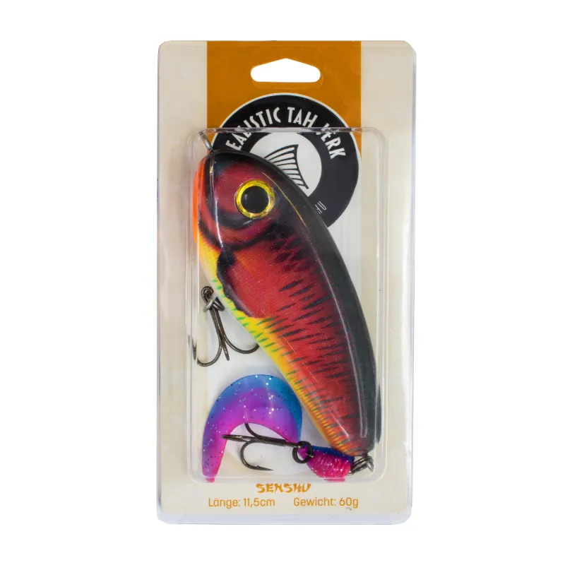 Senshu Realistic Tail Jerk 11.5cm - Red Desert - 60g - 1 Stück