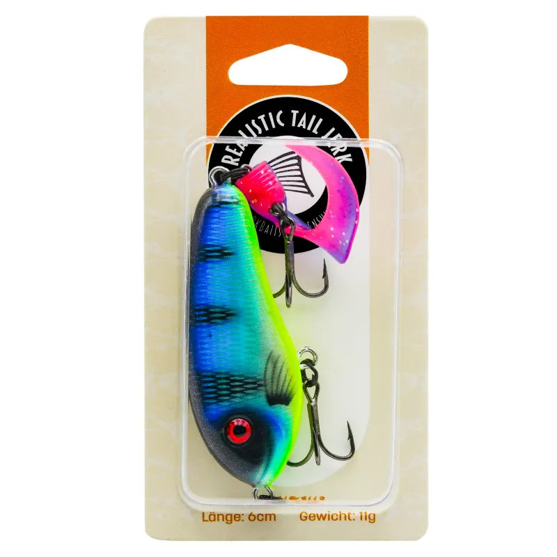 Senshu Realistic Tail Jerk 6cm - Blue Marlin - 11g - 1 Stück