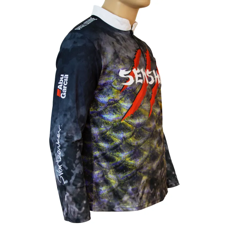 Senshu Tournament Jersey (Westin, Berkley, Penn, Abu Garcia, Svartzonker uvm.) grau - Gr. M