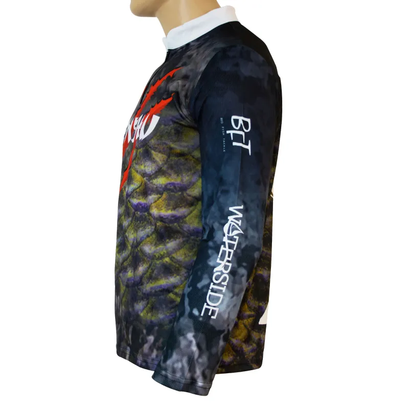 Senshu Tournament Jersey (Westin, Berkley, Penn, Abu Garcia, Svartzonker uvm.) grau - Gr. M