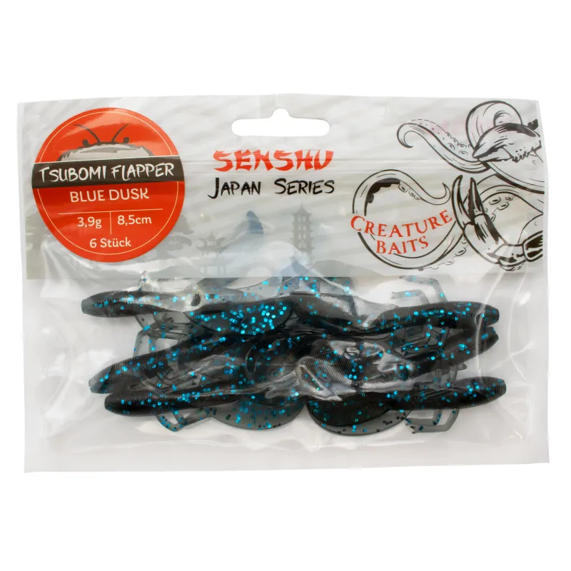 Senshu Tsubomi Flapper 8.5cm - Blue Dusk - 3.9g - 6 Stück