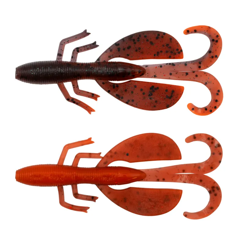 Senshu Tsubomi Flapper 8.5cm - Delta Craw - 3.9g - 6 Stück