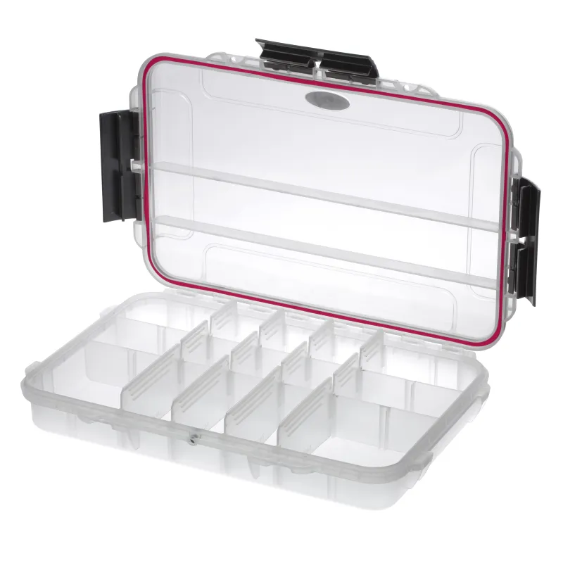 Senshu Wasserdichte Kunstköderbox Transparent - 35,0 x 23,0 x 5,9cm