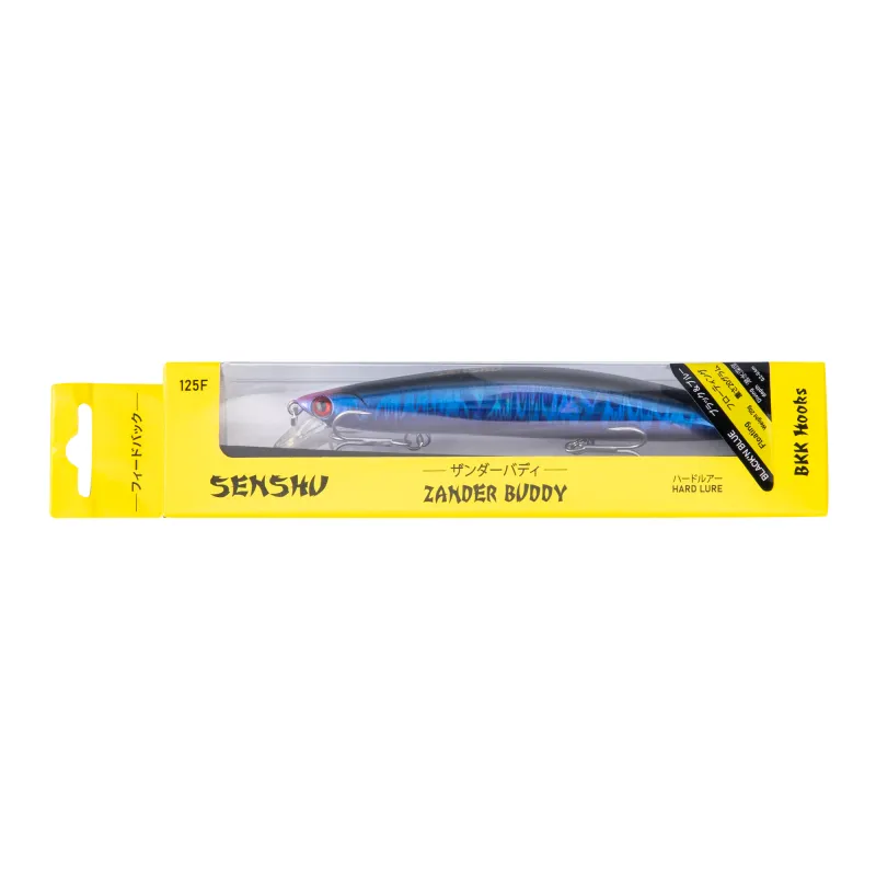 Senshu Zander Buddy 12,5cm - 20g - Black´n Blue