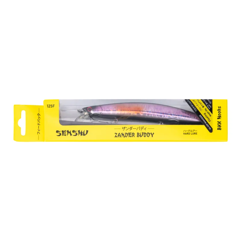 Senshu Zander Buddy 12,5cm - 20g - Silver Wakasagi