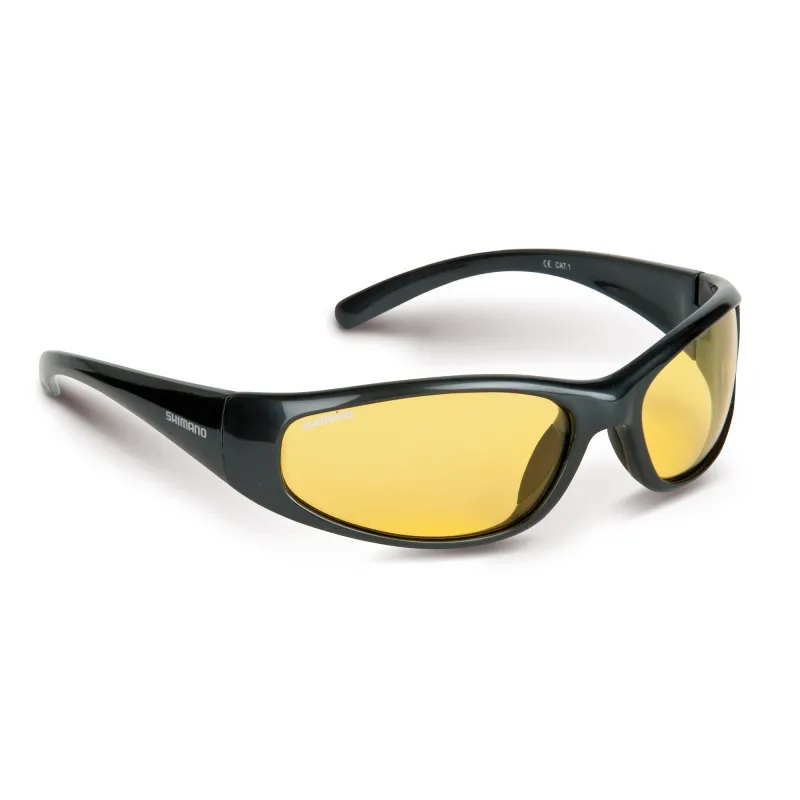 Shimano Polarisationsbrille Sunglass Curado gelb