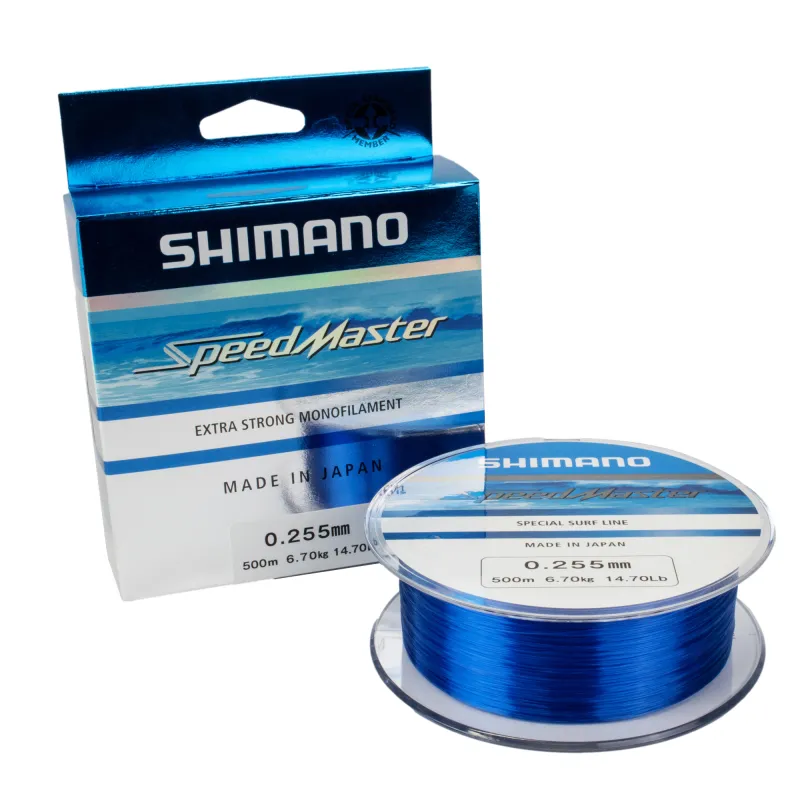 Shimano Speedmaster Surf - Brandungsschnur 500m - transparent - 0,25mm - 6,7kg