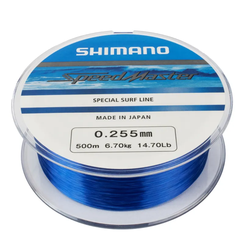 Shimano Speedmaster Surf - Brandungsschnur 500m - transparent - 0,25mm - 6,7kg