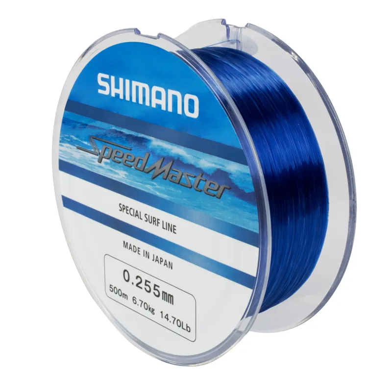 Shimano Speedmaster Surf - Brandungsschnur 500m - transparent - 0,25mm - 6,7kg