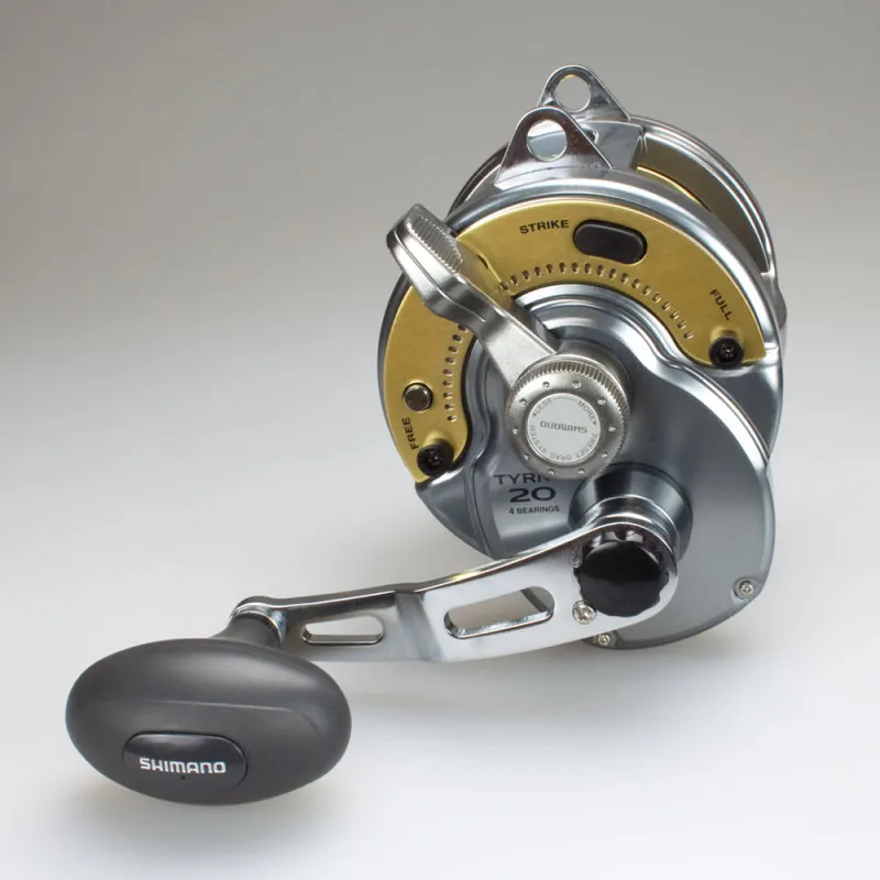 Shimano Tyrnos 20 LBS Multirolle mit Schiebebremse 410m/ 30mm - 5,00:1 - 1021g