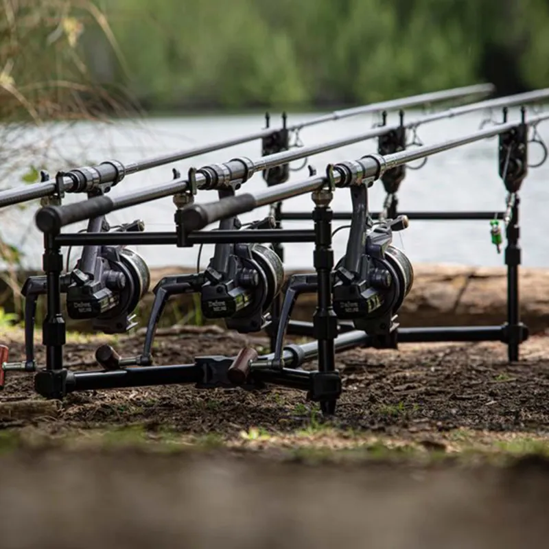 Solar Tackle A1 Aluminium Ground Pod schwarz - 2x6" Legs & 2x9" Legs
