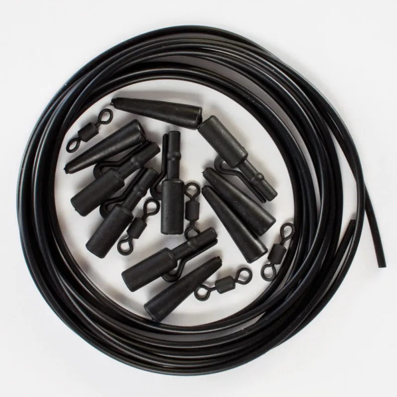 The Solution Leadclip Action Pack mit Einhängeclips für Bleie 16 Teile schwarz 16 Stück