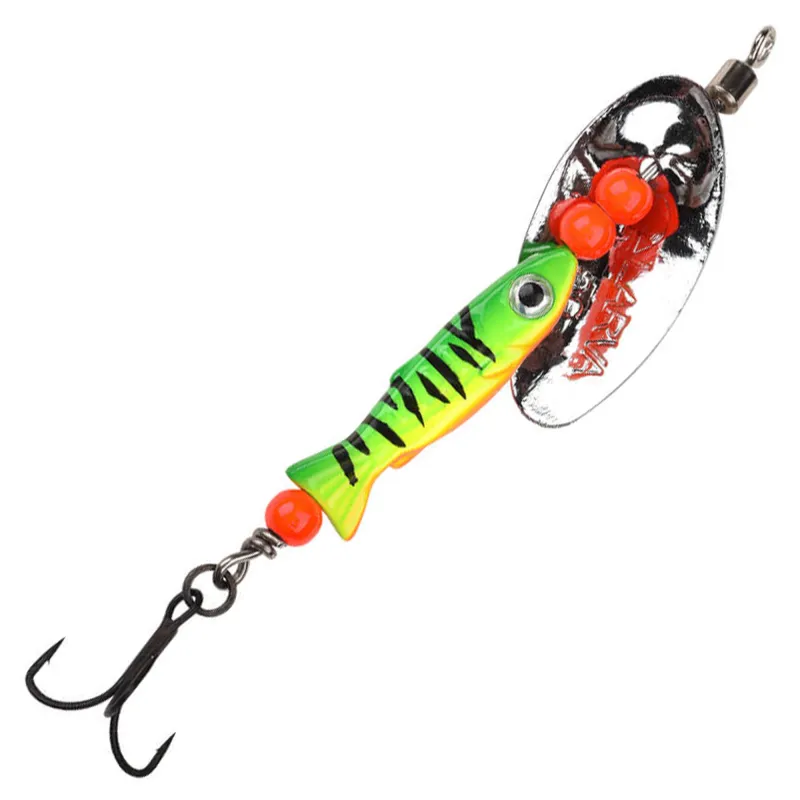 SPRO Larva Inline Spinner Firetiger - 4,8cm - 3,5g - Gr.12 - 1Stück