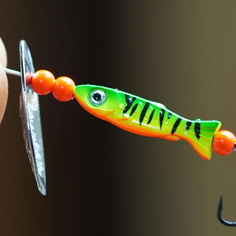 SPRO Larva Inline Spinner Rainbow Trout - 5,5cm - 5g - Gr.12 - 1Stück