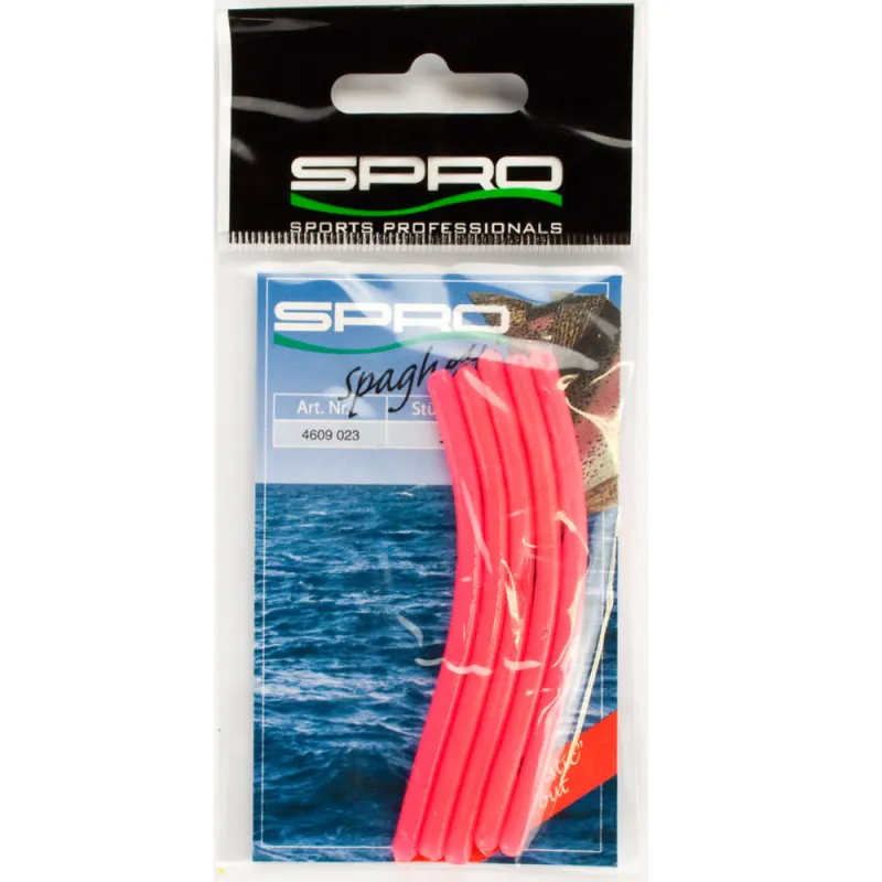SPRO Spaghettis FL/PI Fluo Pink - 5Stück