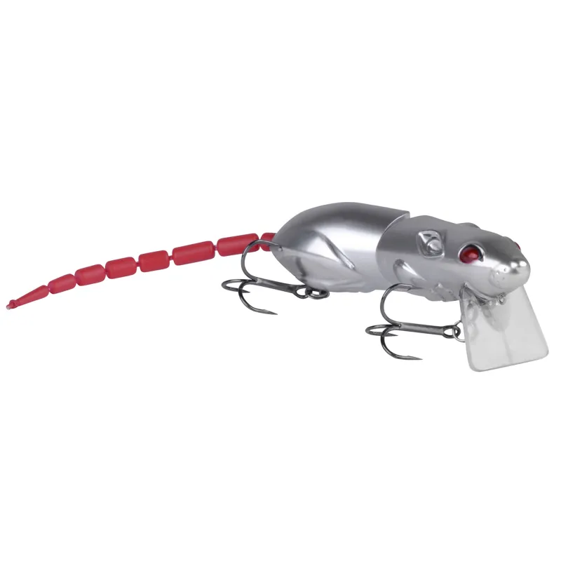 SPRO Swimbait De BBZ1 Rat Junior 40 Chrome Silver 10+9cm - Chrome Silver - 30g - 1Stück