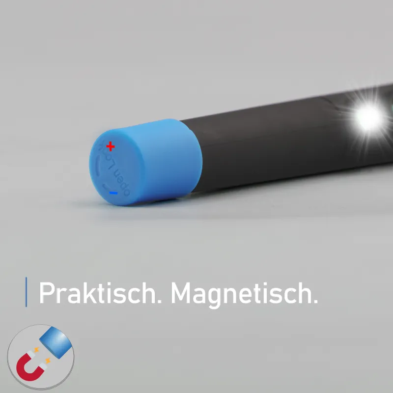 Stiftlampe "Bivvy Light Pen" Set 6-Led - blau/grün