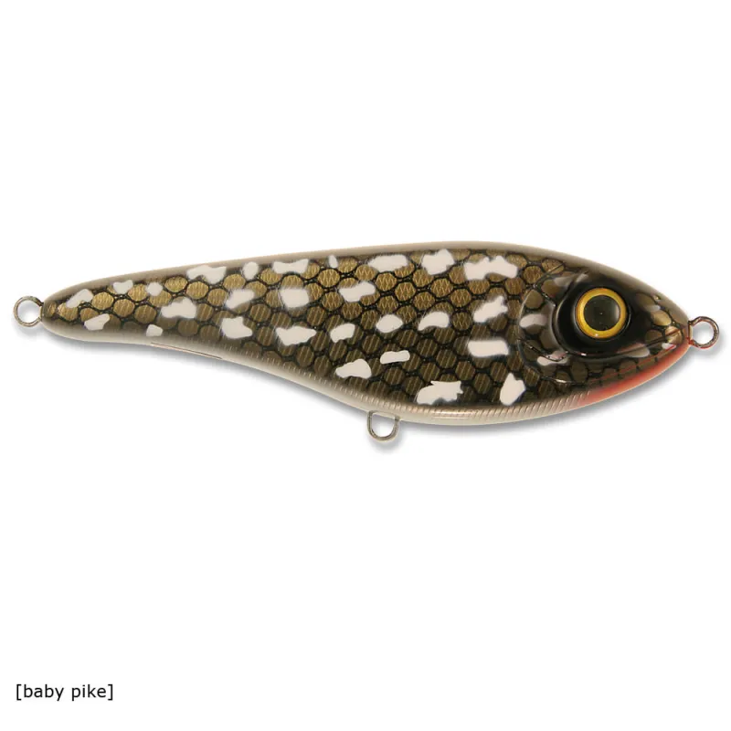 Strike Pro Buster Jerk, slow sinking/suspending 75 BP 15cm - Baby Pike - 75g - 1Stück