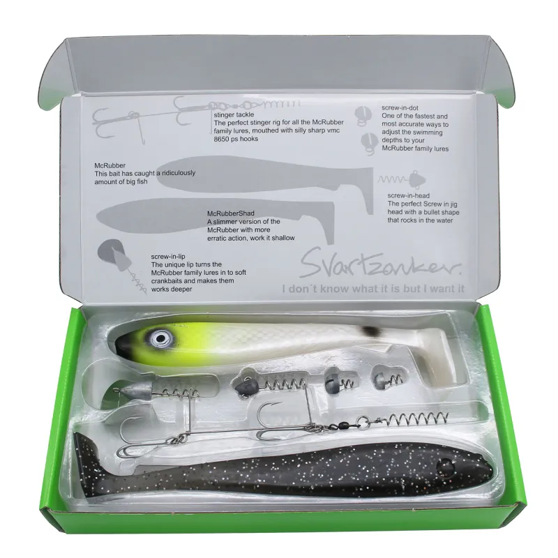 Svartzonker Sweden McRubber Geschenkbox Edition 2 Small - 7 Teilig