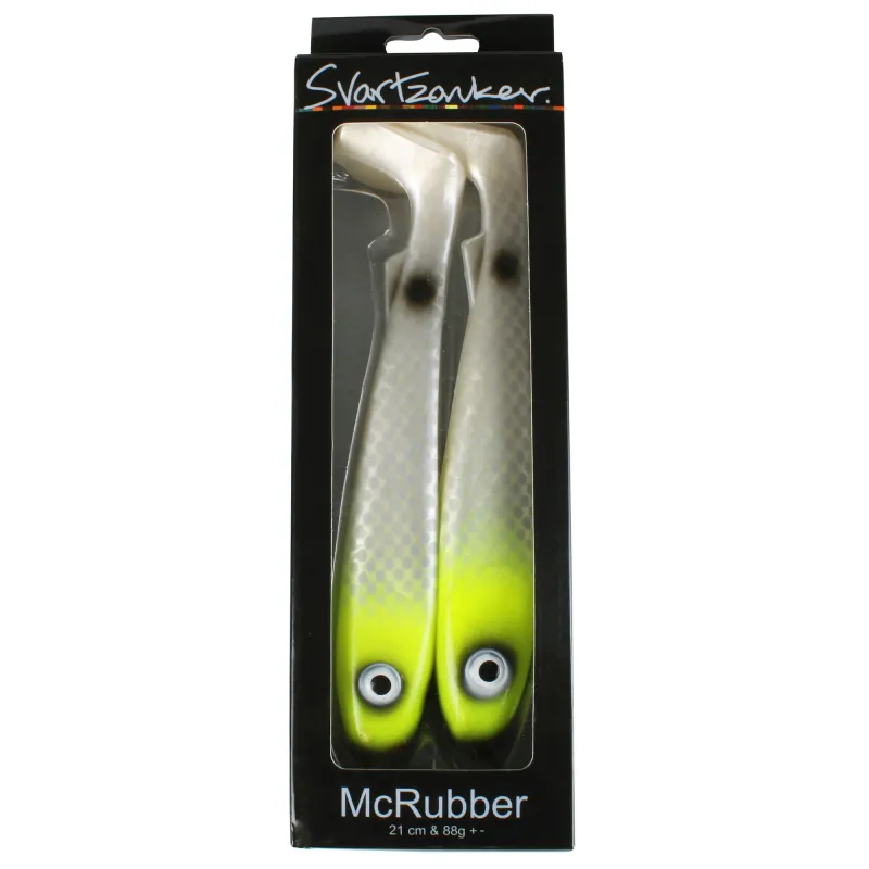 Svartzonker Sweden McRubber 21cm - Lemon Head - 85g - 2 Stück