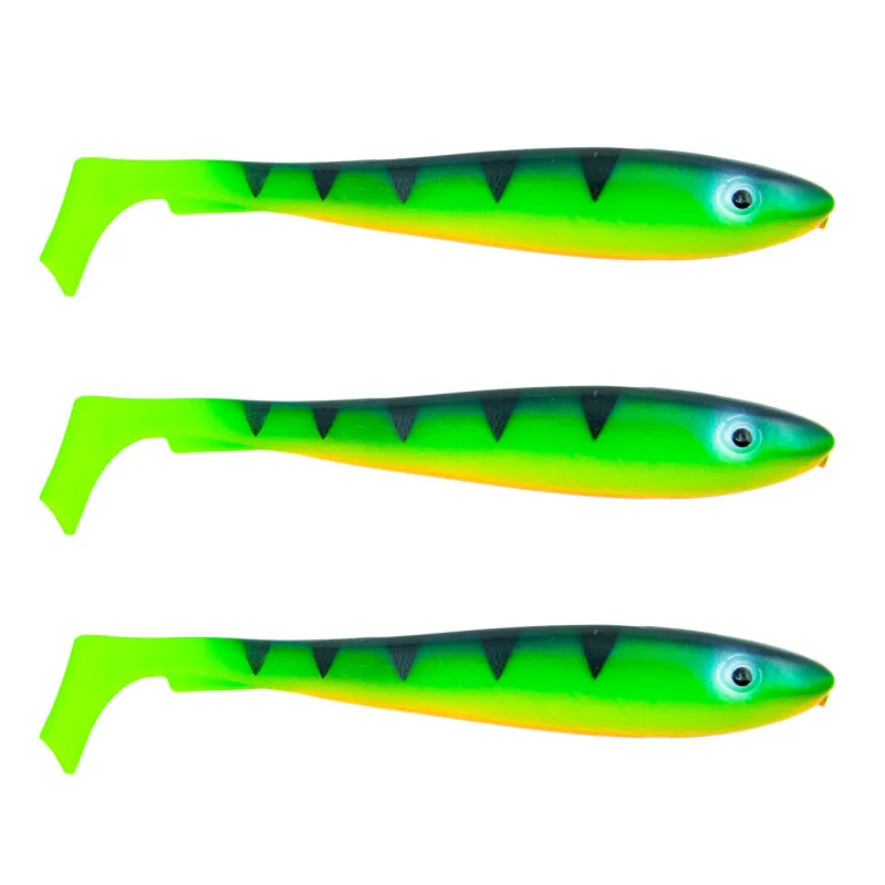 Svartzonker Sweden McRubber Shad 17cm - Fire Tiger