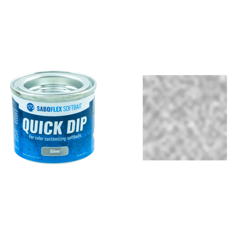 Svartzonker Sweden SaBoFlex Softbait Quick Dip 50 ml - Silver
