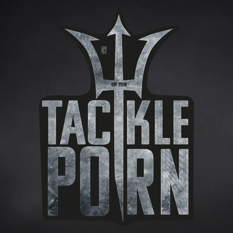 Tackle P*rn Aufkleber Tackle Porn big - 115x163mm