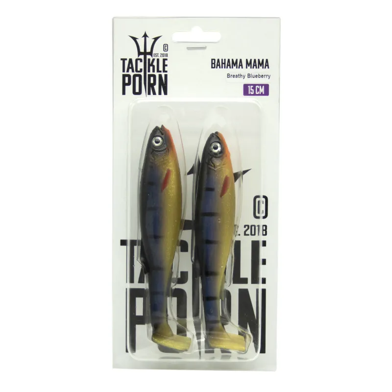 Tackle P*rn Bahama Mama 15cm - Breathy Blueberry - 29g - 2 Stück