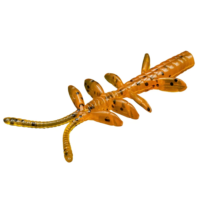 Tackle P*rn Double Dick 6 cm - 1g - 10 Stück - Rusty Orange