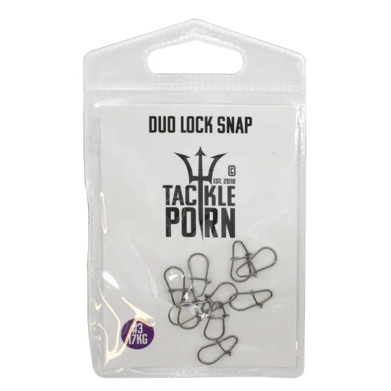 Tackle P*rn Duo Lock Snap 15mm - 3 - 10Stück