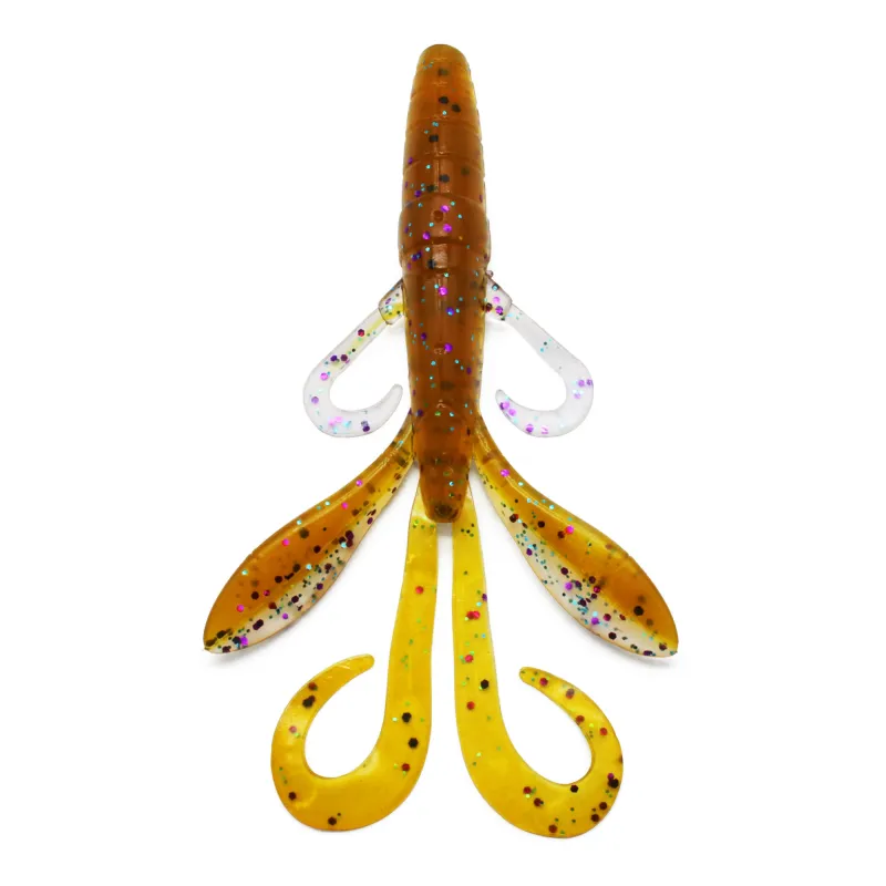Tackle P*rn Flabby Flactor 9,5 cm - 5g - 10 Stück - Orange Oil
