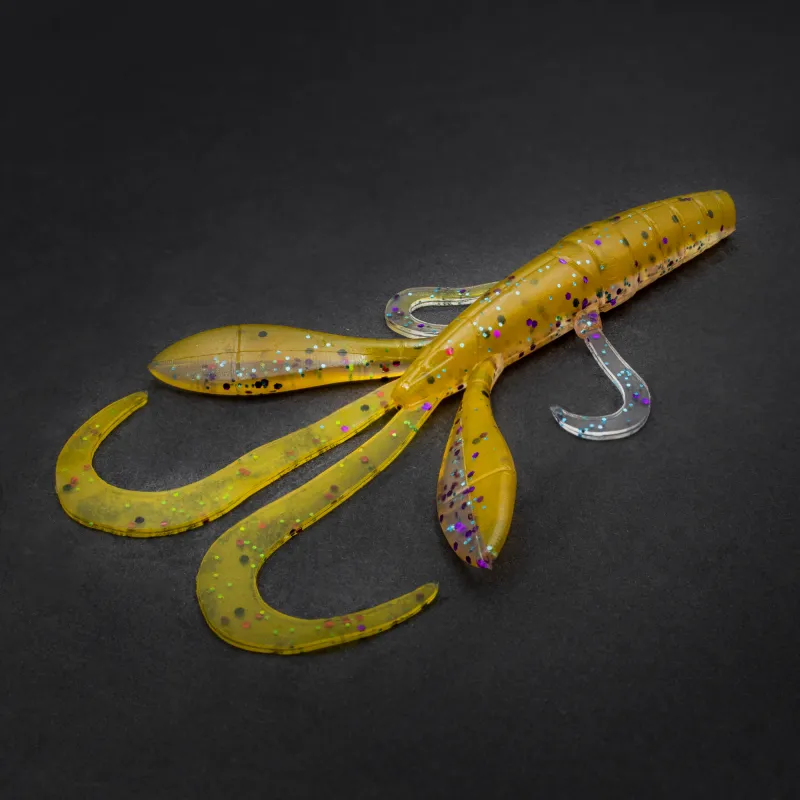 Tackle P*rn Flabby Flactor 9,5 cm - 5g - 10 Stück - Orange Oil